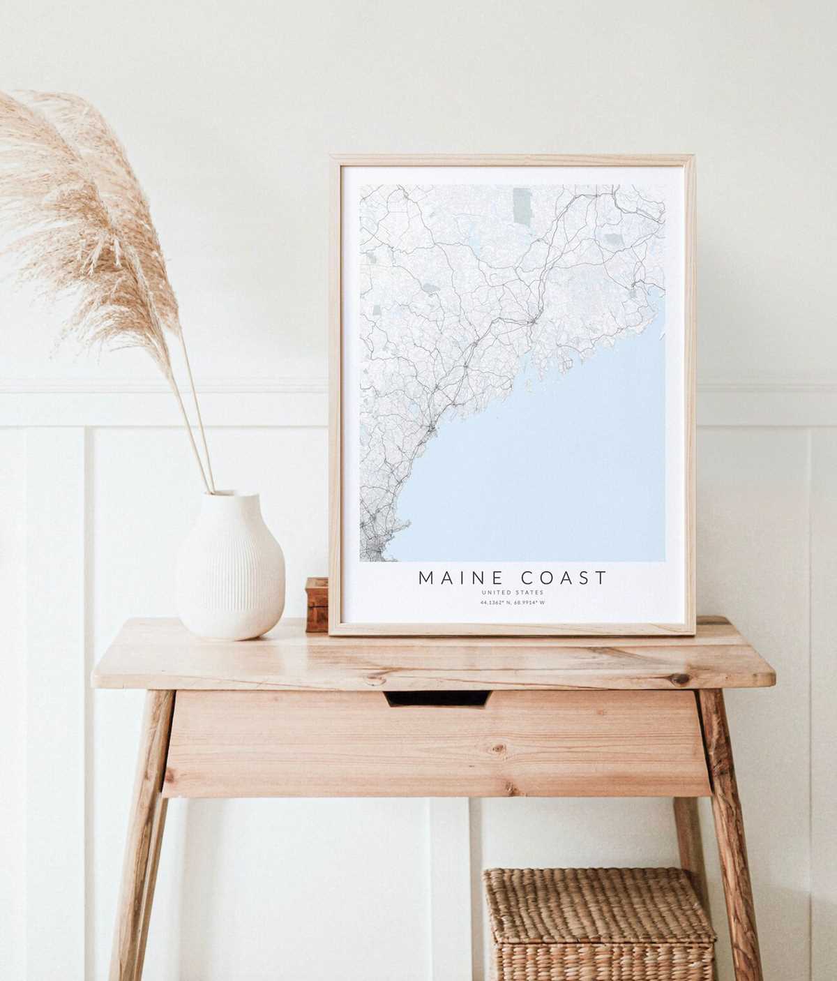printable map of maine coastline printable map of maine coastline
