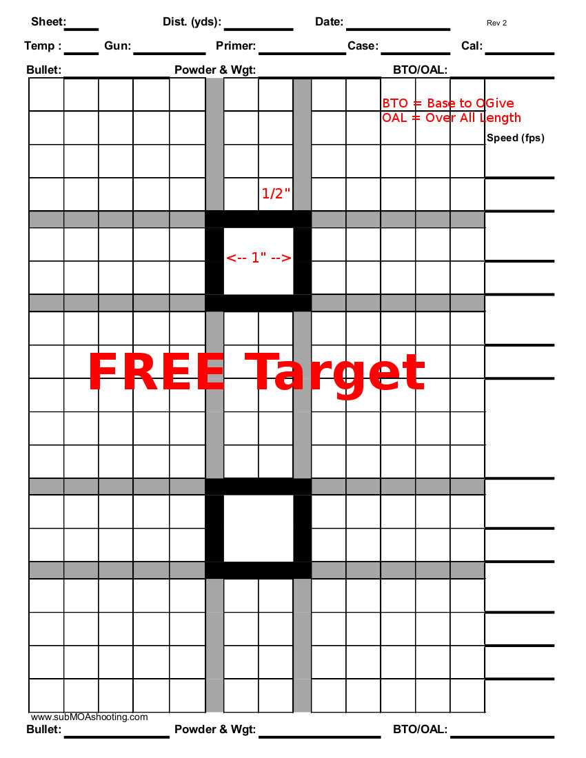 printable moa targets