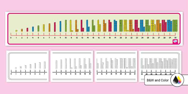printable number line 1 30 printable number line 1 30