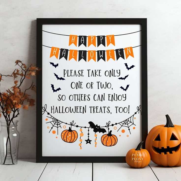 printable please take two halloween sign printable please take two halloween sign