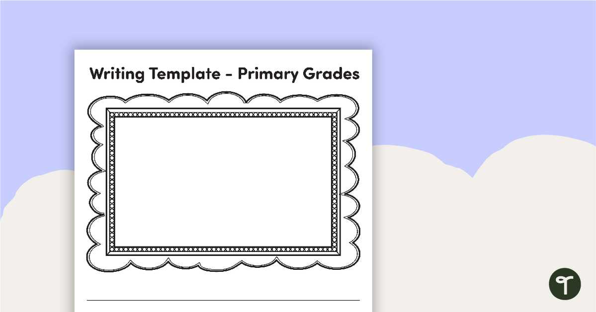 printable primary writing paper