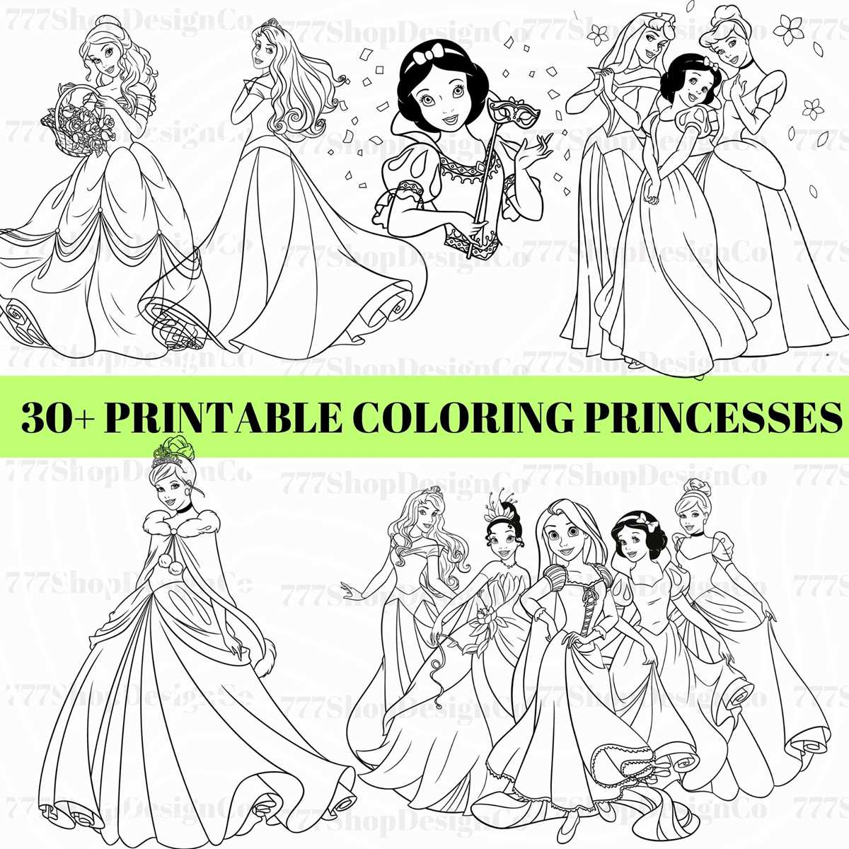 printable princess coloring page printable princess coloring page