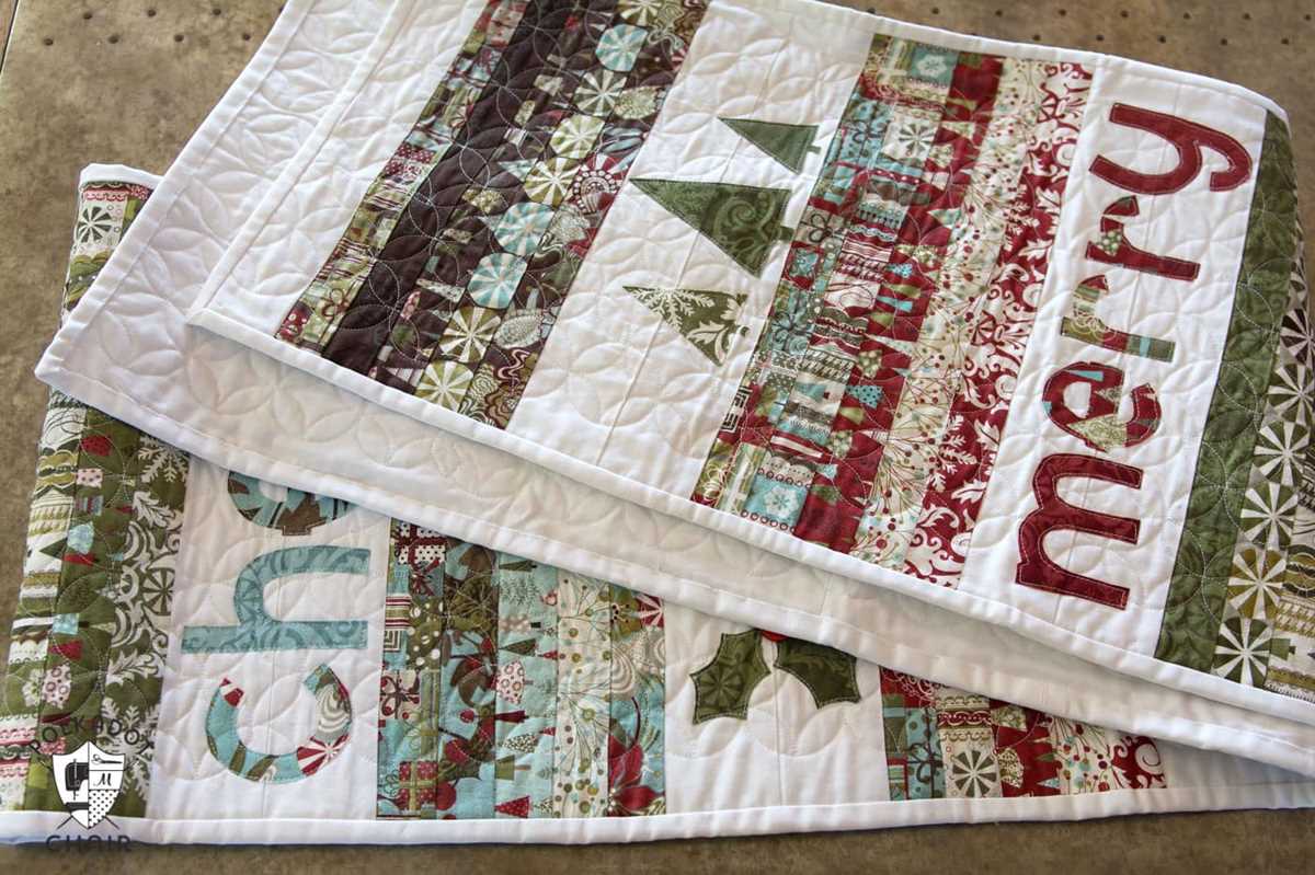 printable quilted christmas table runner patterns free easy