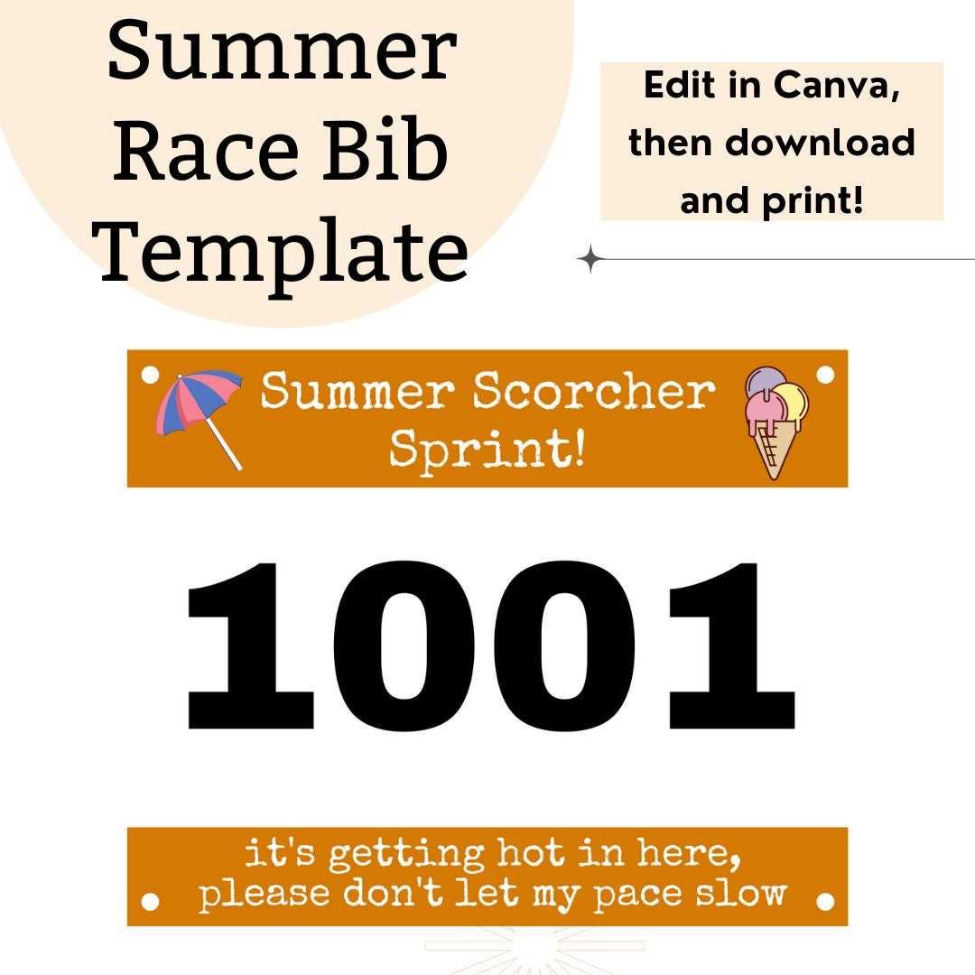 printable race bibs printable race bibs