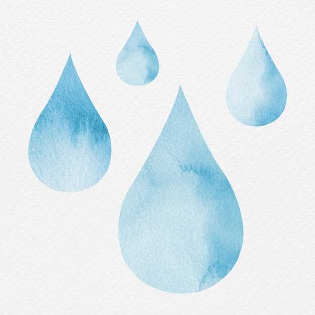 printable rain drops