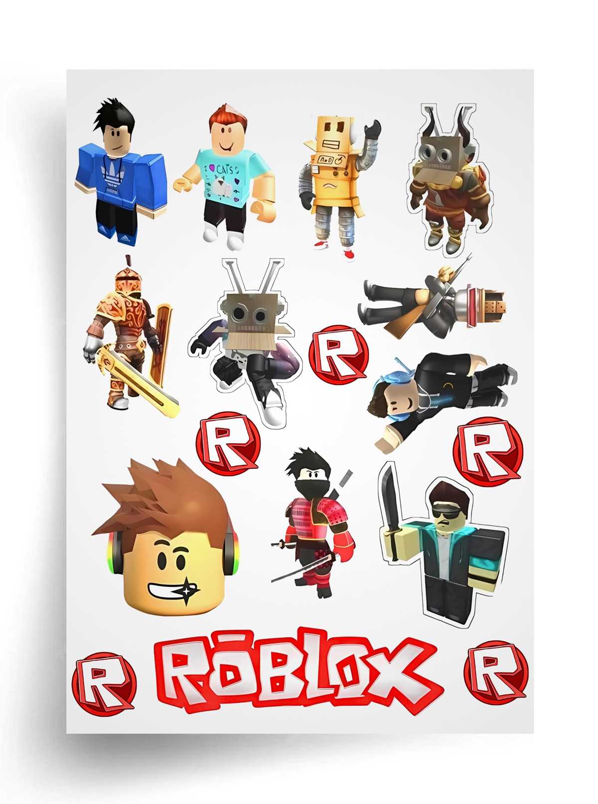 printable roblox stickers printable roblox stickers