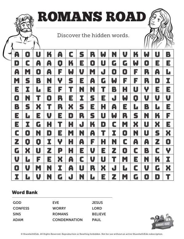 printable romans road