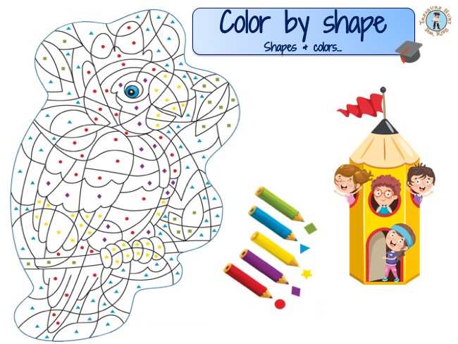 printable shape coloring pages
