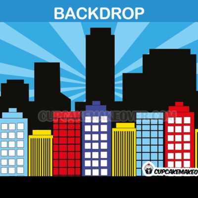 printable superhero buildings printable superhero buildings