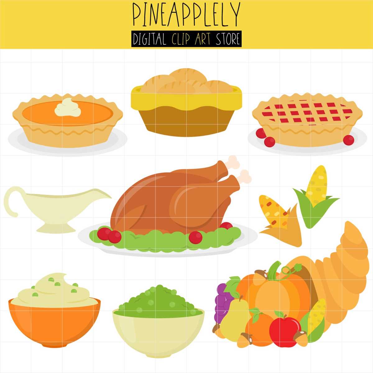 printable thanksgiving food clipart printable thanksgiving food clipart