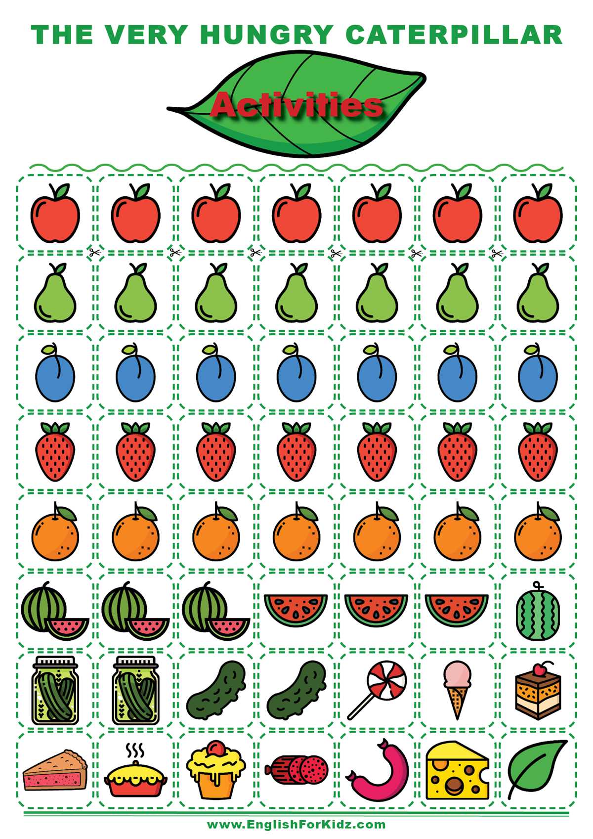 printable the very hungry caterpillar printable the very hungry caterpillar