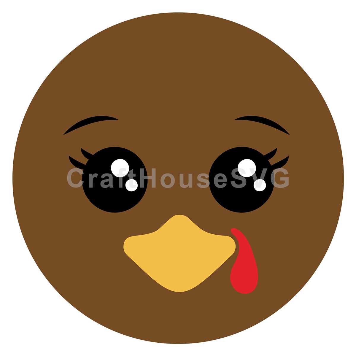 printable turkey face printable turkey face
