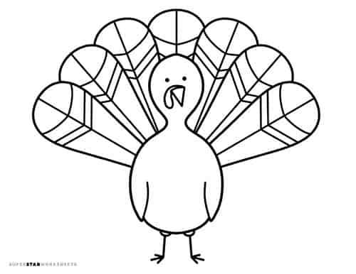 printable turkey picture printable turkey picture