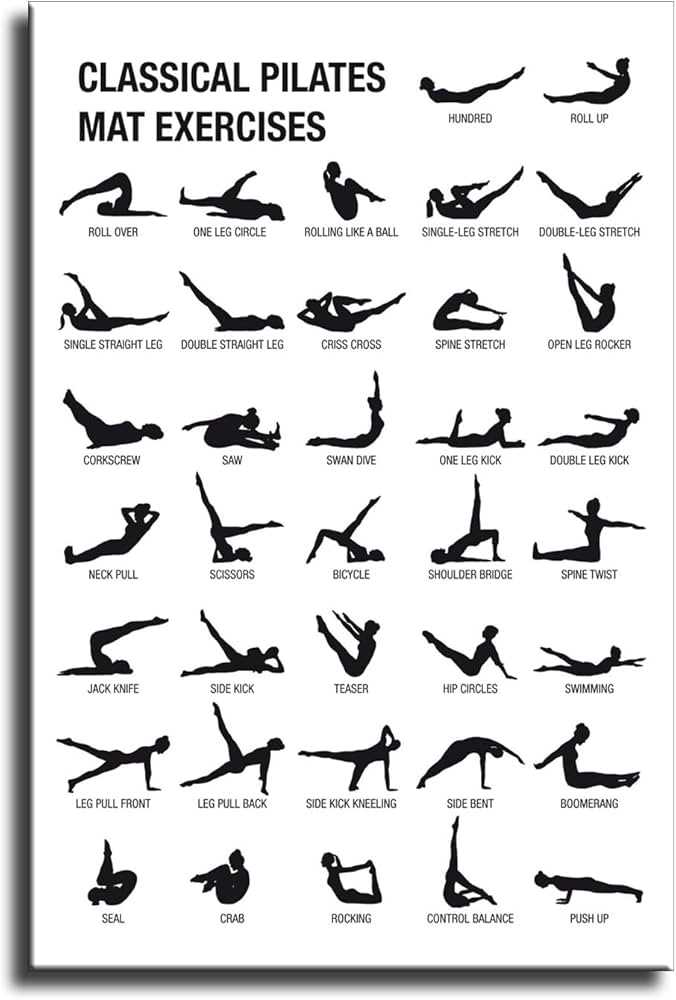 printable wall pilates chart