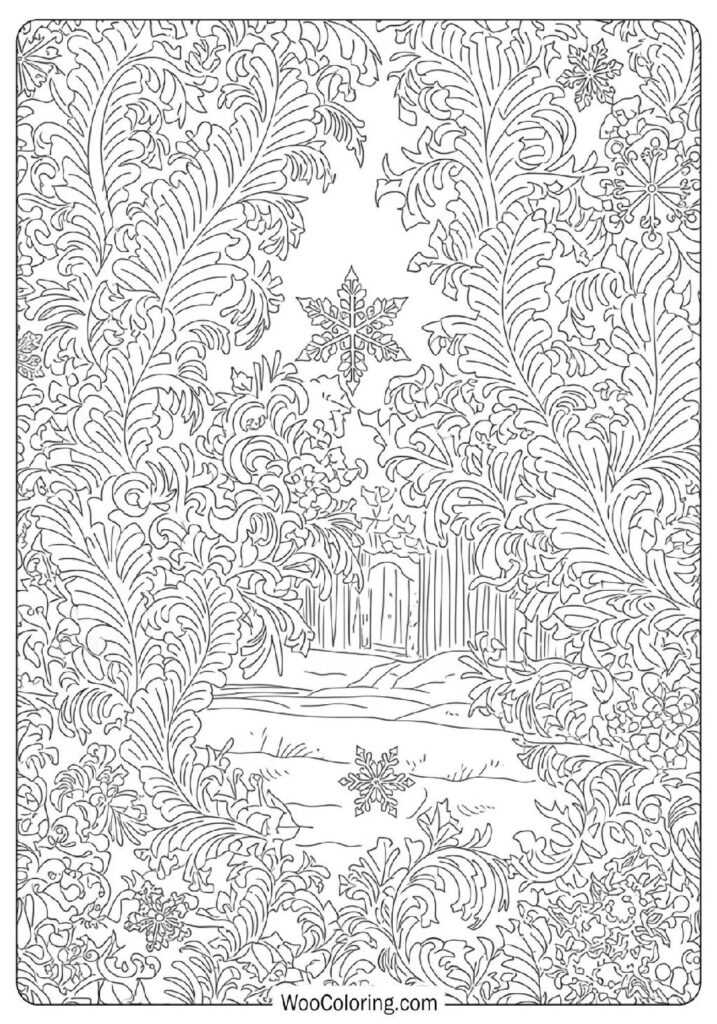 printable winter coloring pictures printable winter coloring pictures