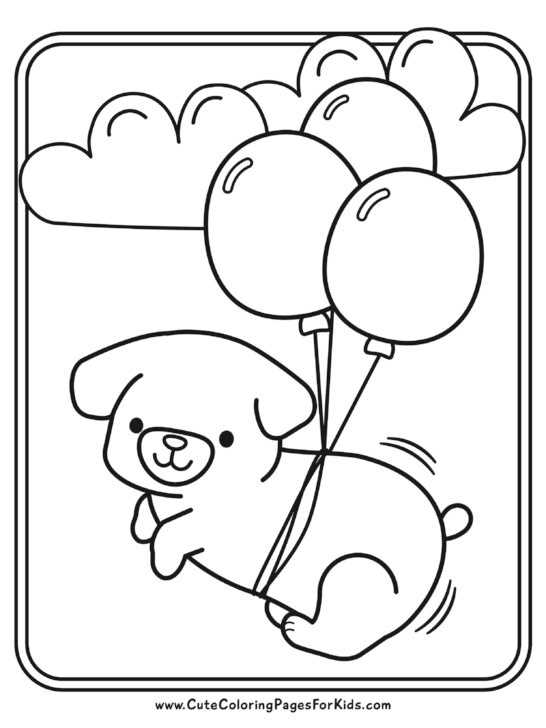 puppy coloring page free printable puppy coloring page free printable