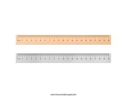 ruler in cm printable
