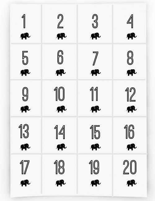 rules for white elephant printable