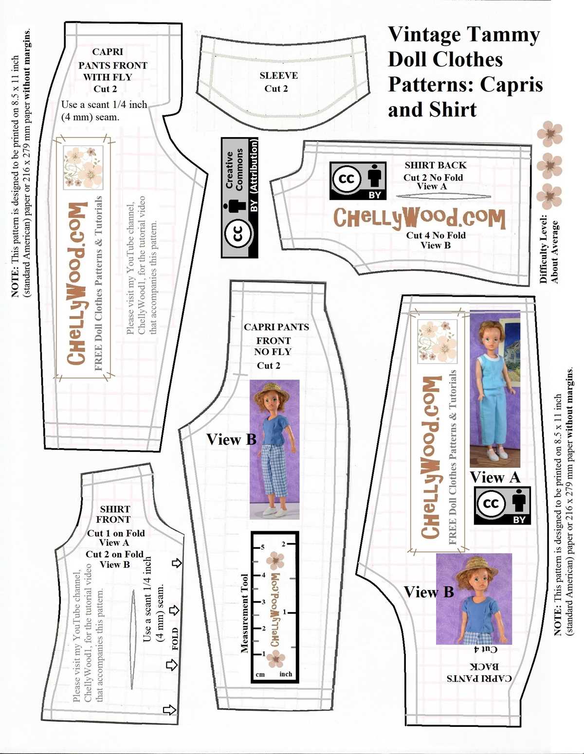 sewing patterns free printable