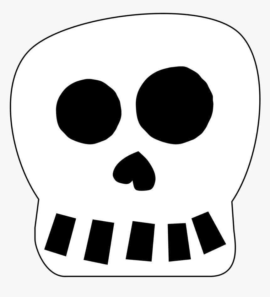 skull template printable