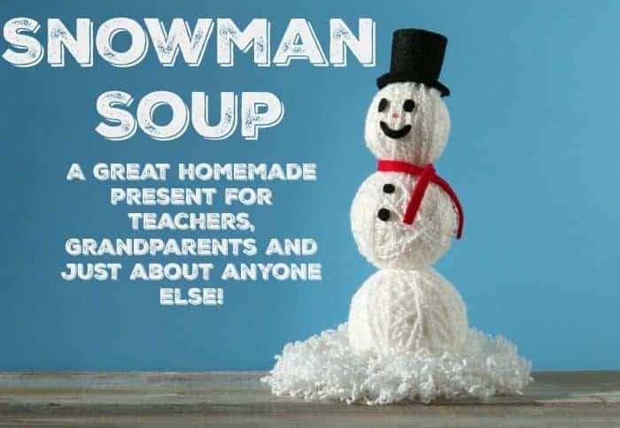 snowman soup printable