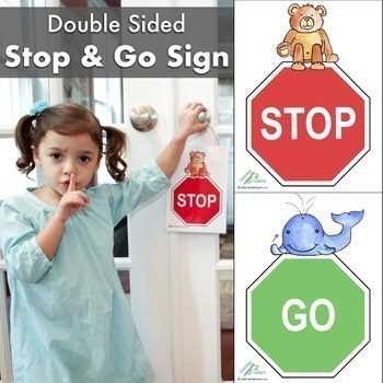 stop and go signs printable stop and go signs printable
