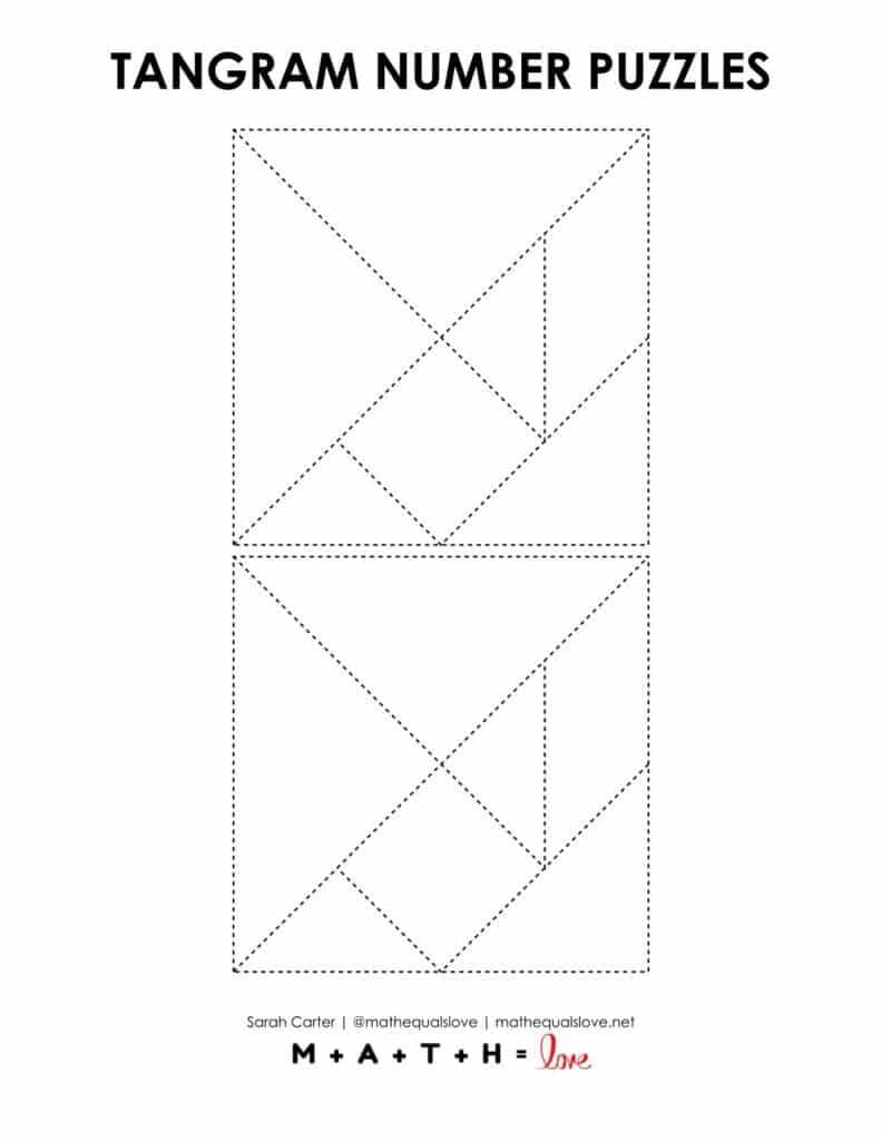 tangram printable puzzles tangram printable puzzles