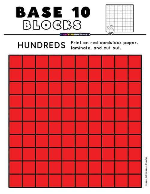 ten base blocks printables ten base blocks printables