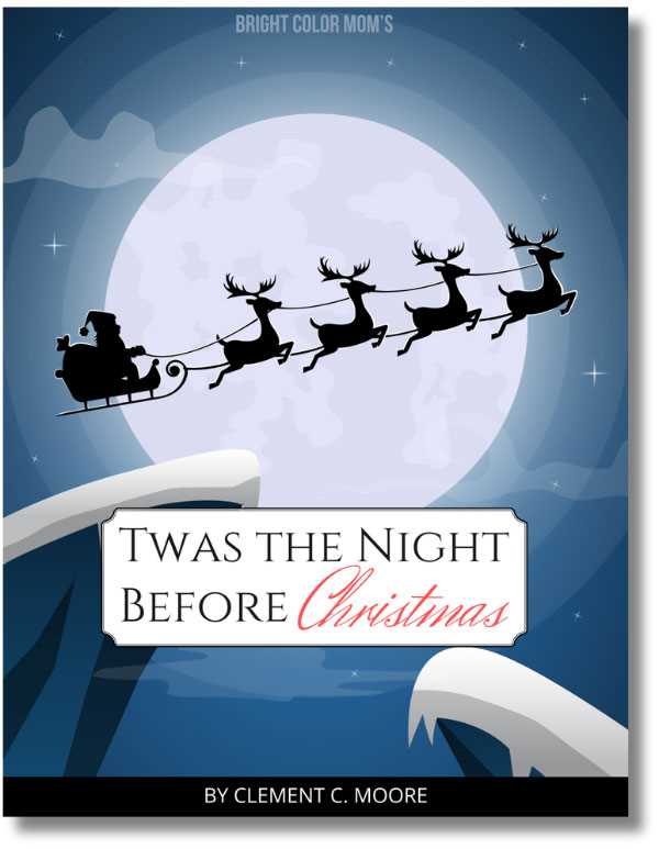 twas the night before christmas printable