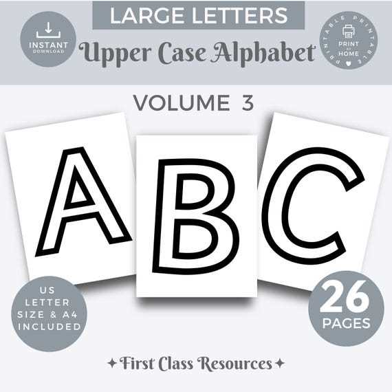 free large printable letters free large printable letters