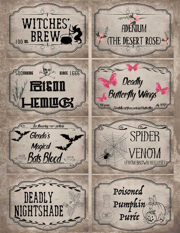 free printable labels for halloween free printable labels for halloween