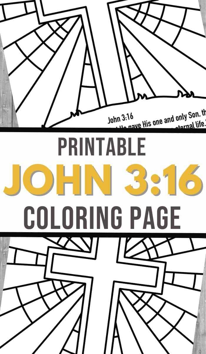 john 3 16 printable