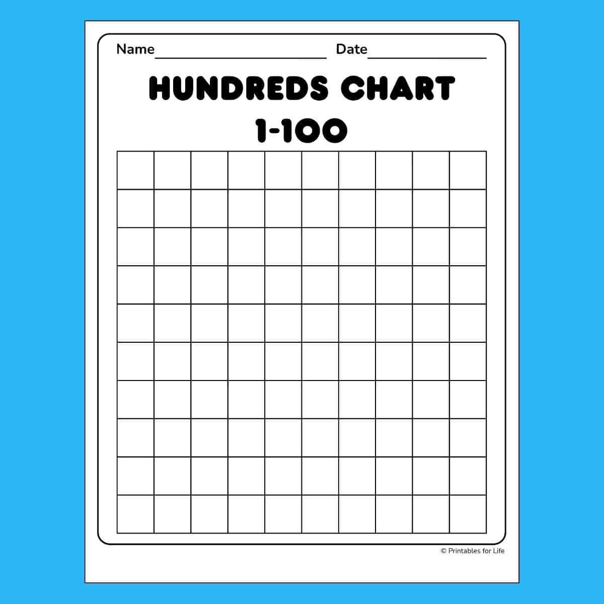 blank 100 chart free printable blank 100 chart free printable