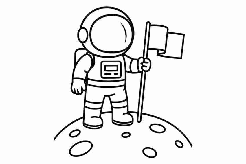astronaut printable template astronaut printable template