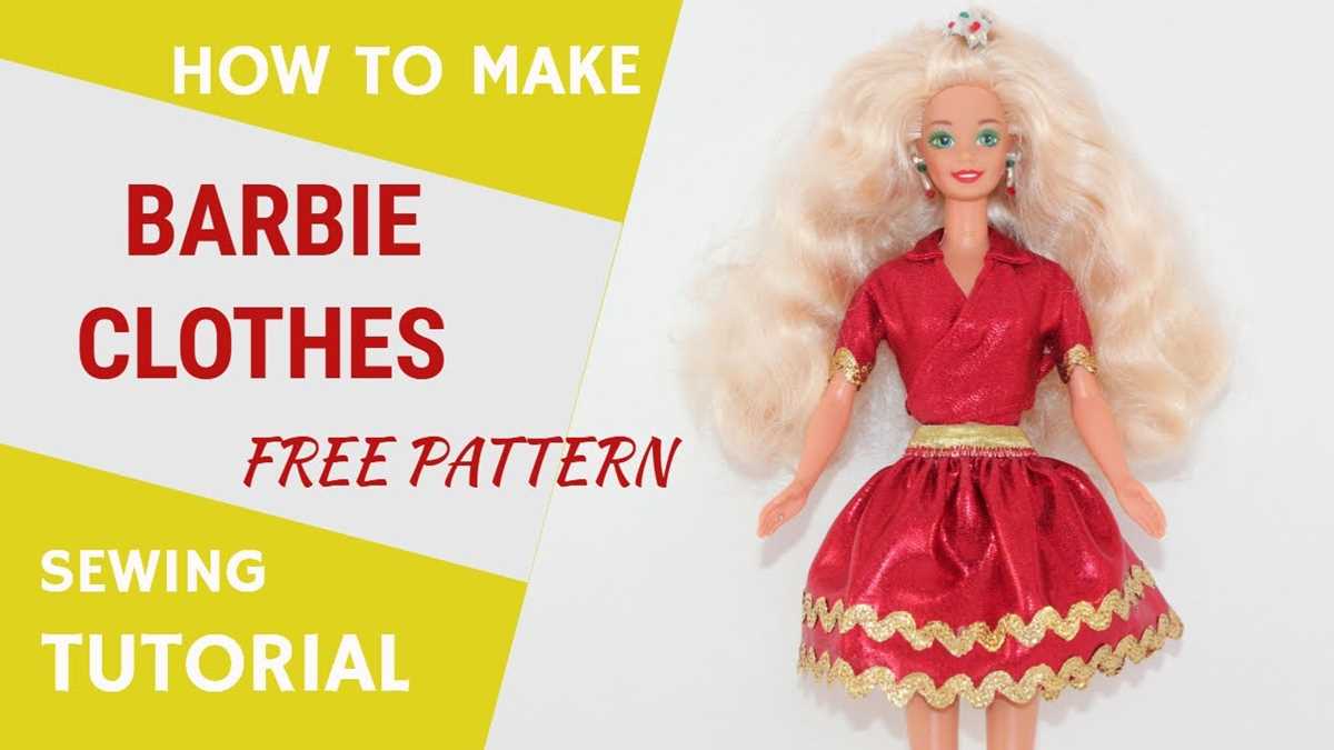 barbie clothes pattern free printable