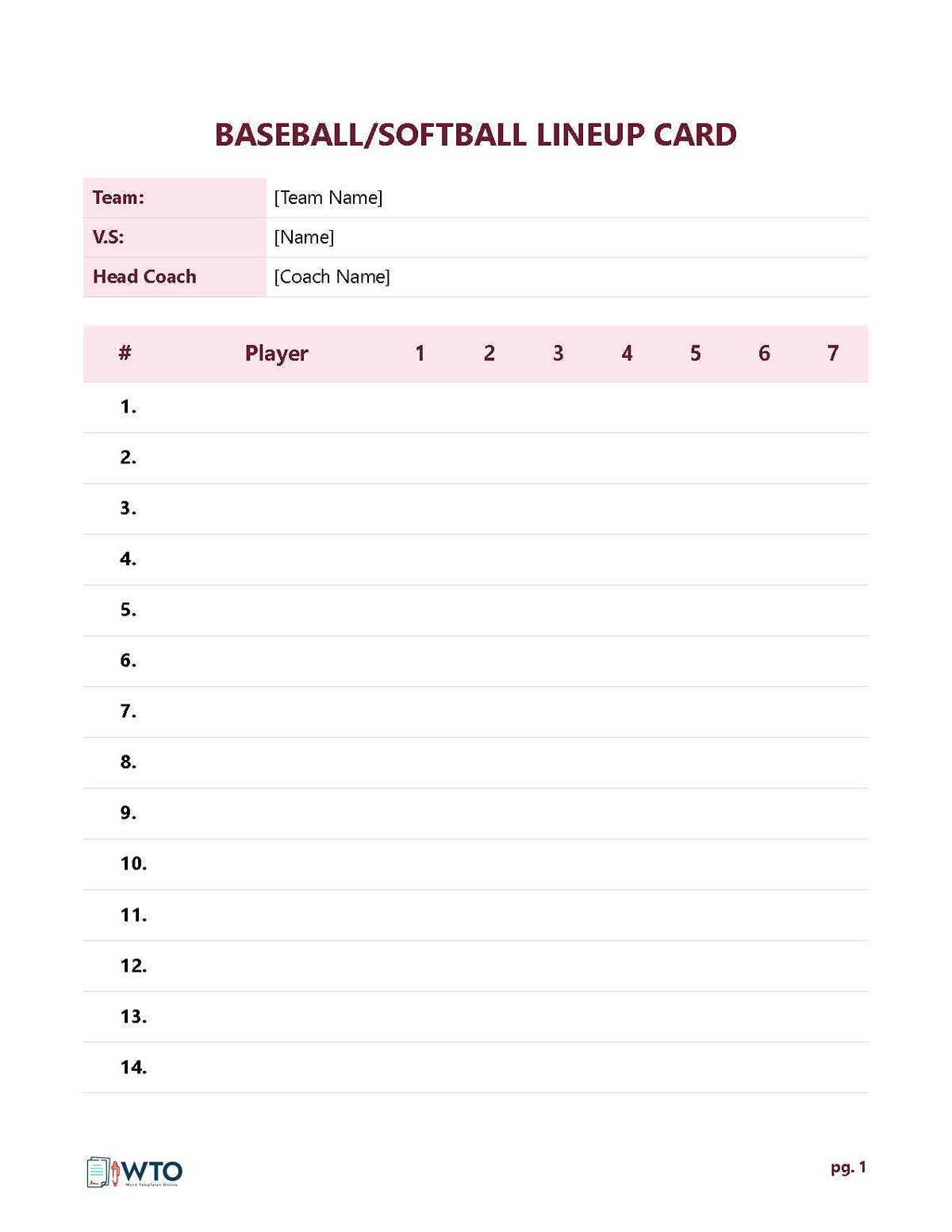 baseball lineup cards printable baseball lineup cards printable