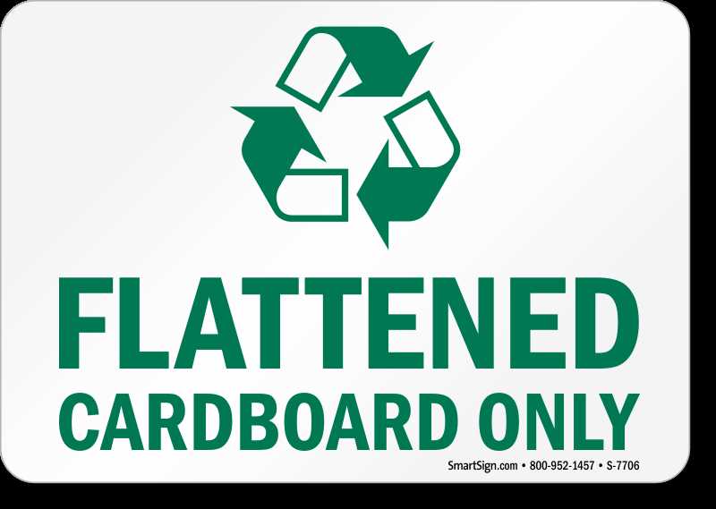 recycling signs printable
