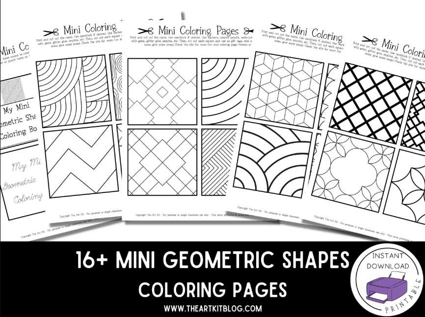 geometric colouring pages printable geometric colouring pages printable