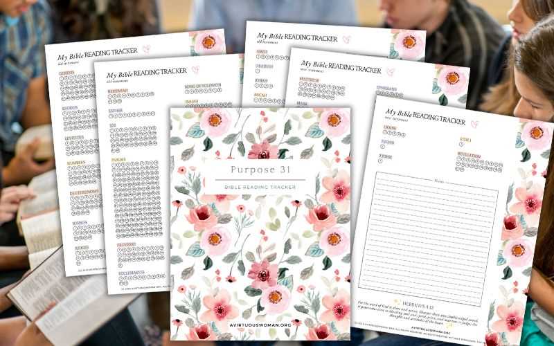 bible tracker printable