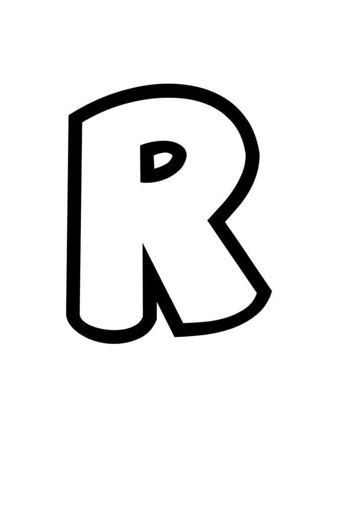 printable letter stencil templates