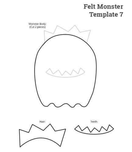 printable monster teeth printable monster teeth