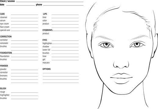 blank face outline printable blank face outline printable