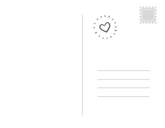blank printable postcards blank printable postcards