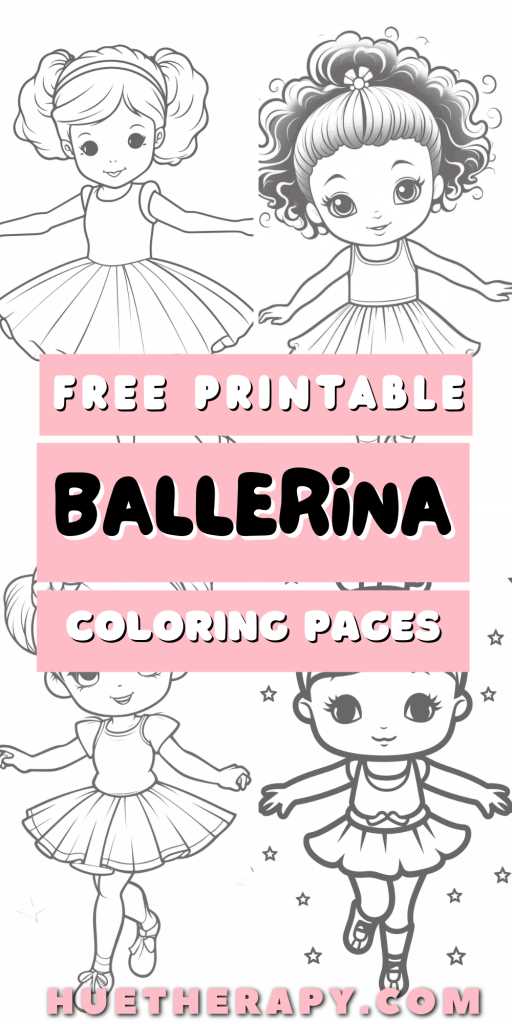 free printable ballerina coloring pages