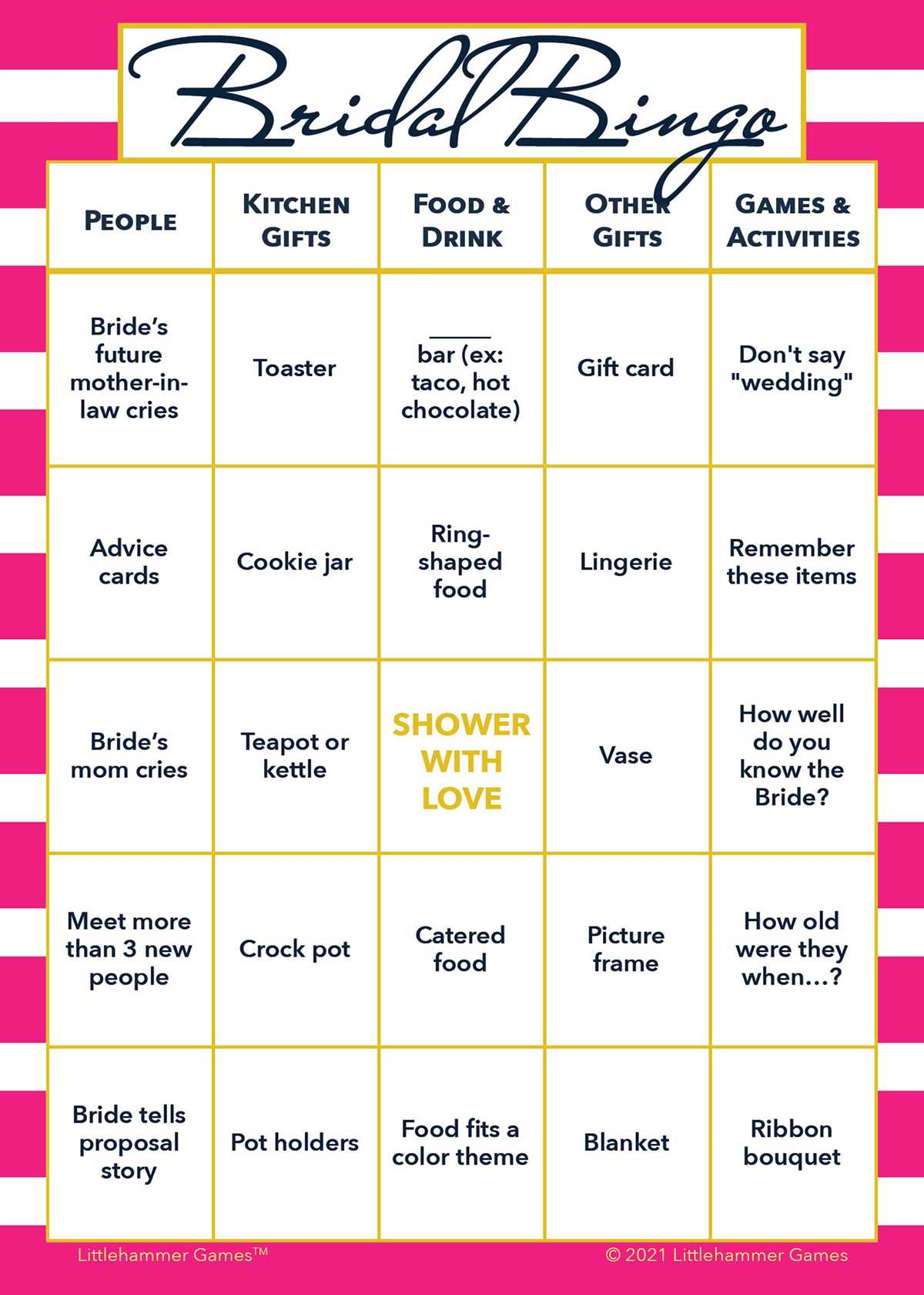 bridal shower free printable games bridal shower free printable games