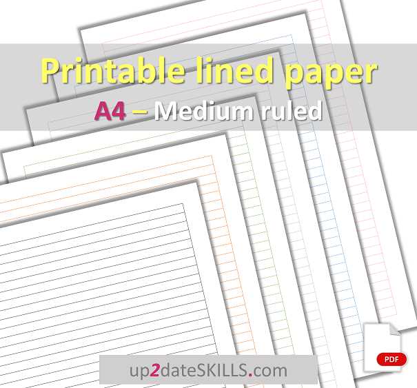 printable ruled paper printable ruled paper