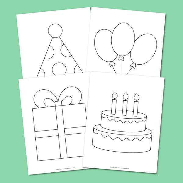 free printable birthday coloring cards free printable birthday coloring cards