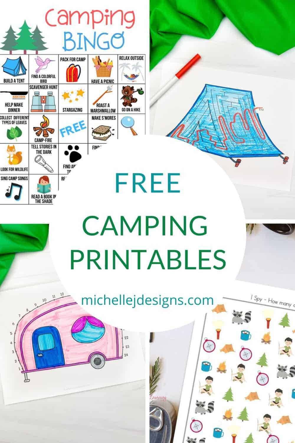 camping craft printable camping craft printable