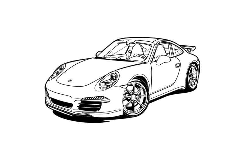 cars coloring pages free printable