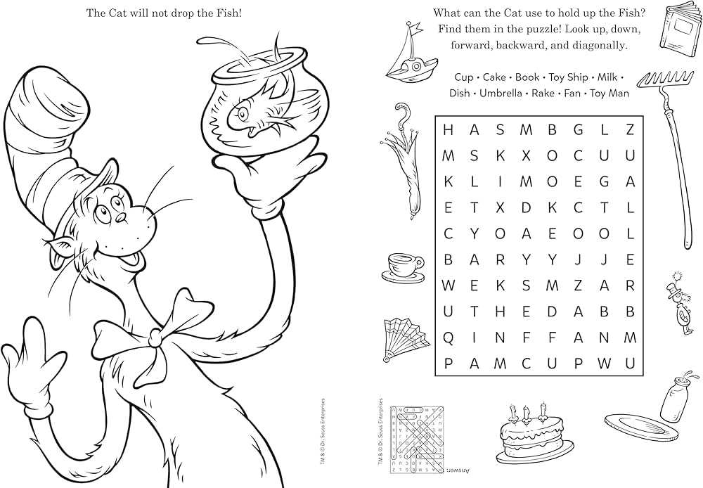 cat in the hat coloring pages free printable cat in the hat coloring pages free printable